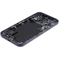Back Housing W/ Charging Port Flex & Small Parts For iPhone 17 Pro Max (EU / Global Version) (Used OEM Pull: Grade B) (Deep Blue)