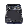 Back Housing W/ Charging Port Flex & Small Parts For iPhone 17 Pro Max (EU / Global Version) (Used OEM Pull: Grade B) (Deep Blue)