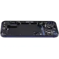 Back Housing W/ Charging Port Flex & Small Parts For iPhone 17 Pro Max (EU / Global Version) (Used OEM Pull: Grade B) (Deep Blue)