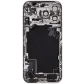 Back Housing W/ Charging Port Flex & Small Parts For iPhone 17 Pro Max (EU / Global Version) (Used OEM Pull: Grade C) (Silver)