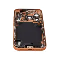 Back Housing W/ Charging Port Flex & Small Parts For iPhone 17 Pro (US Version) (Used OEM Pull: Grade B) (Cosmic Orange)