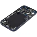 Back Housing W/ Charging Port Flex & Small Parts For iPhone 17 Pro (US Version) (Used OEM Pull: Grade B) (Deep Blue)
