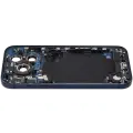 Back Housing W/ Charging Port Flex & Small Parts For iPhone 17 Pro (US Version) (Used OEM Pull: Grade B) (Deep Blue)