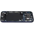 Back Housing W/ Charging Port Flex & Small Parts For iPhone 17 Pro (US Version) (Used OEM Pull: Grade B) (Deep Blue)