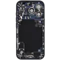 Back Housing W/ Charging Port Flex & Small Parts For iPhone 17 Pro (EU / Global Version) (Used OEM Pull: Grade B) (Deep Blue)