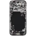 Back Housing W/ Charging Port Flex & Small Parts For iPhone 17 Pro (EU / Global Version) (Used OEM Pull: Grade C) (Silver)