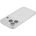 Back Housing W/ Charging Port Flex & Small Parts For iPhone 17 Pro (EU / Global Version) (Used OEM Pull: Grade C) (Silver)