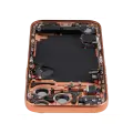 Back Housing W/ Charging Port Flex & Small Parts For iPhone 17 Pro (EU / Global Version) (Used OEM Pull: Grade C) (Cosmic Orange)