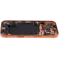 Back Housing W/ Charging Port Flex & Small Parts For iPhone 17 Pro (EU / Global Version) (Used OEM Pull: Grade C) (Cosmic Orange)