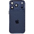 Back Housing W/ Charging Port Flex & Small Parts For iPhone 17 Pro (EU / Global Version) (Used OEM Pull: Grade C) (Deep Blue)