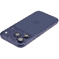 Back Housing W/ Charging Port Flex & Small Parts For iPhone 17 Pro (EU / Global Version) (Used OEM Pull: Grade C) (Deep Blue)