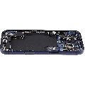Back Housing W/ Charging Port Flex & Small Parts For iPhone 17 Pro (EU / Global Version) (Used OEM Pull: Grade C) (Deep Blue)