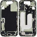 Mid-Frame Housing W/ Charging Port Flex & Small Parts For iPhone 17 (EU / Global Version) (Used OEM Pull: Grade C) (Sage)