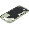 Mid-Frame Housing W/ Charging Port Flex & Small Parts For iPhone 17 (EU / Global Version) (Used OEM Pull: Grade C) (Sage)