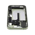 Mid-Frame Housing W/ Charging Port Flex & Small Parts For iPhone 17 (EU / Global Version) (Used OEM Pull: Grade C) (Sage)