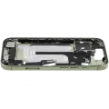 Mid-Frame Housing W/ Charging Port Flex & Small Parts For iPhone 17 (EU / Global Version) (Used OEM Pull: Grade C) (Sage)