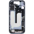 Mid-Frame Housing W/ Charging Port Flex & Small Parts For iPhone 17 (EU / Global Version) (Used OEM Pull: Grade C) (Mist Blue)