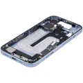 Mid-Frame Housing W/ Charging Port Flex & Small Parts For iPhone 17 (EU / Global Version) (Used OEM Pull: Grade C) (Mist Blue)