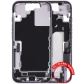 Mid-Frame Housing W/ Charging Port Flex & Small Parts For iPhone 17 (EU / Global Version) (Used OEM Pull: Grade B) (Lavender)