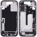 Mid-Frame Housing W/ Charging Port Flex & Small Parts For iPhone 17 (EU / Global Version) (Used OEM Pull: Grade B) (Lavender)