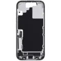 Mid-Frame Housing W/ Charging Port Flex & Small Parts For iPhone 17 (EU / Global Version) (Used OEM Pull: Grade B) (White)