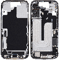 Mid-Frame Housing W/ Charging Port Flex & Small Parts For iPhone 17 (EU / Global Version) (Used OEM Pull: Grade B) (White)