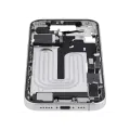 Mid-Frame Housing W/ Charging Port Flex & Small Parts For iPhone 17 (EU / Global Version) (Used OEM Pull: Grade B) (White)