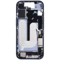 Mid-Frame Housing W/ Charging Port Flex & Small Parts For iPhone 17 (US Version) (Used OEM Pull: Grade C) (Mist Blue)