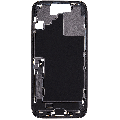 Mid-Frame Housing W/ Charging Port Flex & Small Parts For iPhone 17 (US Version) (Used OEM Pull: Grade B) (Black)