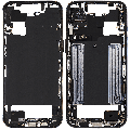 Mid-Frame Housing W/ Charging Port Flex & Small Parts For iPhone Air (US / EU Version) (Used OEM Pull: Grade B) (Sky Blue)