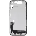 Mid-Frame Housing W/ Charging Port Flex & Small Parts For iPhone 16e / 17e (US Version) (Used OEM Pull: Grade B) (White)