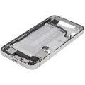 Mid-Frame Housing W/ Charging Port Flex & Small Parts For iPhone 16e / 17e (US Version) (Used OEM Pull: Grade B) (White)