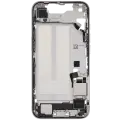 Mid-Frame Housing W/ Charging Port Flex & Small Parts For iPhone 16e / 17e (US Version) (Used OEM Pull: Grade C) (White)