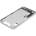 Mid-Frame Housing W/ Charging Port Flex & Small Parts For iPhone 16e / 17e (US Version) (Used OEM Pull: Grade C) (White)