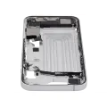 Mid-Frame Housing W/ Charging Port Flex & Small Parts For iPhone 16e (US Version) (Used OEM Pull: Grade A) (White)