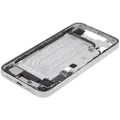 Mid-Frame Housing W/ Charging Port Flex & Small Parts For iPhone 16e (EU / Global Version) (Used OEM Pull: Grade A) (White)