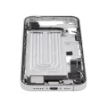 Mid-Frame Housing W/ Charging Port Flex & Small Parts For iPhone 16e (EU / Global Version) (Used OEM Pull: Grade A) (White)