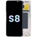 LCD Assembly With Frame For Samsung Galaxy S8 (Service Pack) (Pink)