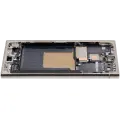OLED Assembly With Frame For Samsung Galaxy S24 Ultra (US & International Version) (Aftermarket Pro) (120Hz) (Titanium Gray)
