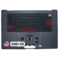 Top Case with Keyboard (ANSI US) For MacBook Pro 16" A3428 / A3429 (2026) (Genuine OEM) (Space Black)