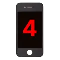 LCD Assembly For iPhone 4 (CDMA) (Aftermarket Plus) (Black)