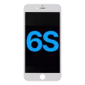 LCD Assembly With Steel Plate For iPhone 6S (Aftermarket: AQ7) (White)