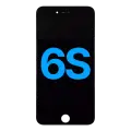 LCD Assembly With Steel Plate For iPhone 6S (Aftermarket) (Black)