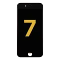 LCD Assembly With Steel Plate For iPhone 7 (Refurbished) (Black)