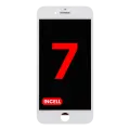 LCD Assembly With Steel Plate For iPhone 7 (Aftermarket Plus: Incell) (White)