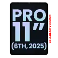 OLED Assembly With Digitizer For iPad Pro 11" 6th Gen (2025) (Cellular Version Only) (Genuine OEM)