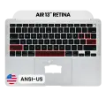 Top Case with Keyboard (ANSI US) For MacBook Air 13" A2179 (2020) (Silver)