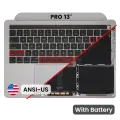 Top Case with Battery and Keyboard (ANSI US) For MacBook Pro 13" A2159 (2019) (Used OEM Pull: Grade B/C) (Space Gray)