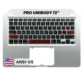 Top Case with Keyboard (ANSI US) For MacBook 13" A1278 (2009-2010)