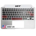 Top Case with Non-Backlit Keyboard (ANSI US) For MacBook Air 11" A1370 (2010)